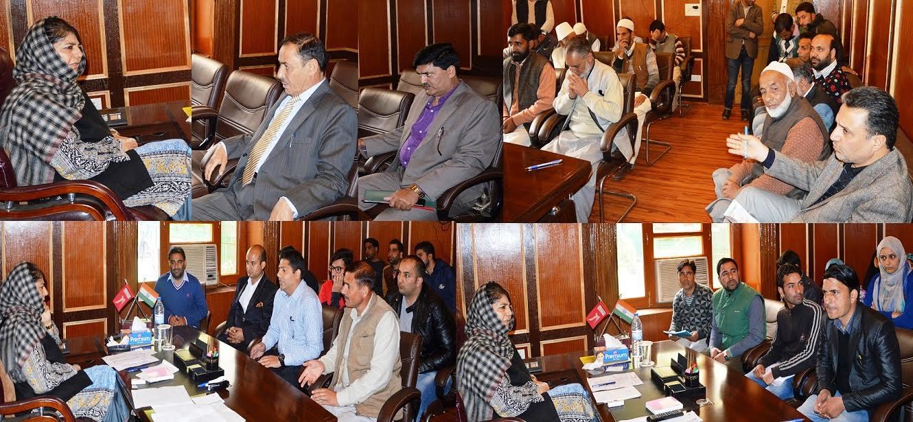Deputations of industrialists, employees, youth meet CM